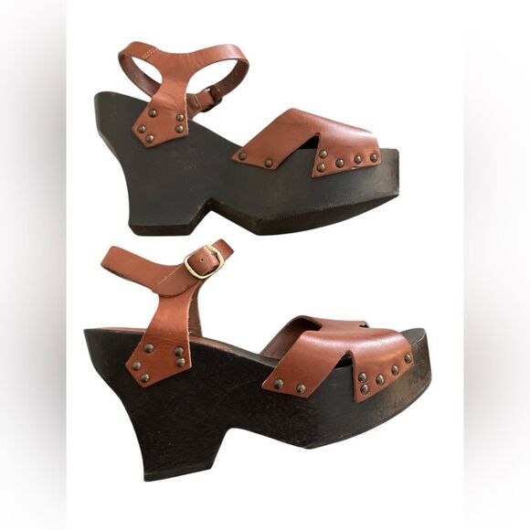 Platform Clogs Size 8.5 - Picture 1 of 10